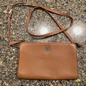 Tory Burch Pebbled Leather Crossbody